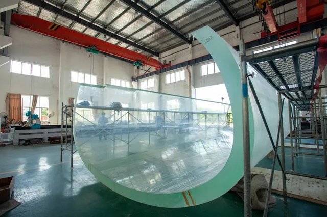Panel akrilik melengkung Panel plexiglass&reg; melengkung Cara menekuk lembaran akrilik - Leyu